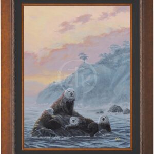 Rockin' Otters - Limited Edition Canvas