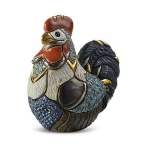 Rooster Figurine by De Rosa