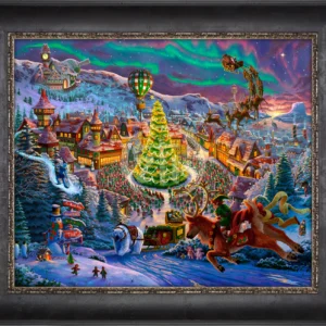 Santa's North Pole - Limited Edition Canvas