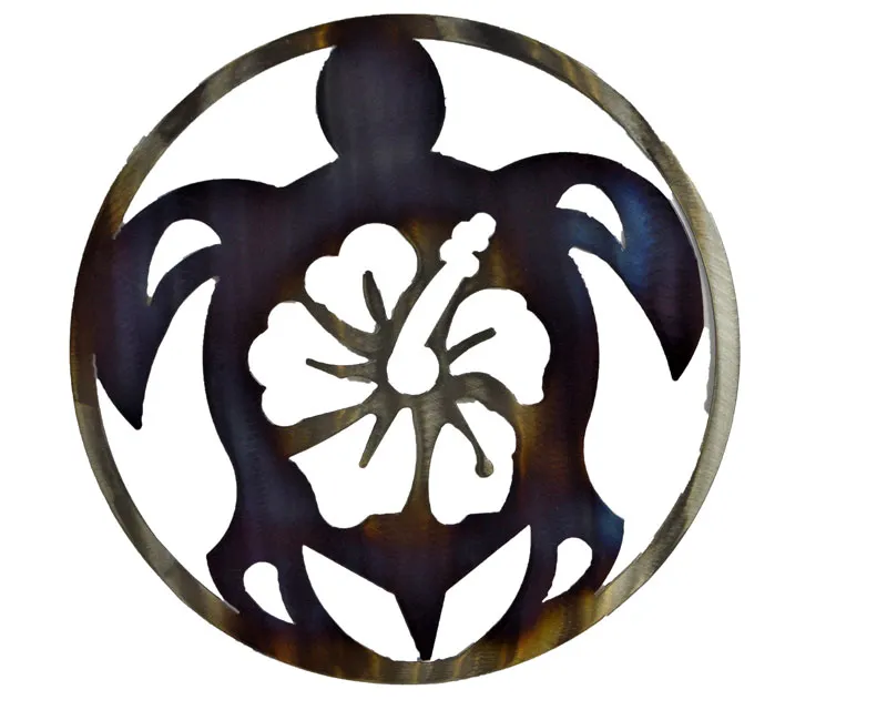 Sea Turtle Circle Art