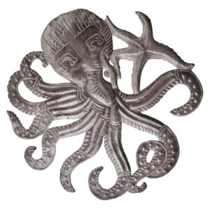Small Octopus Wall Art 17"