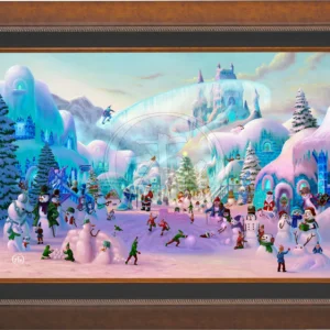 Snowman Sanctuary - Limited Edition Canvas