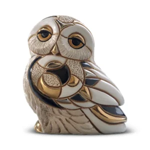 Snowy Owl Figurine by De Rosa