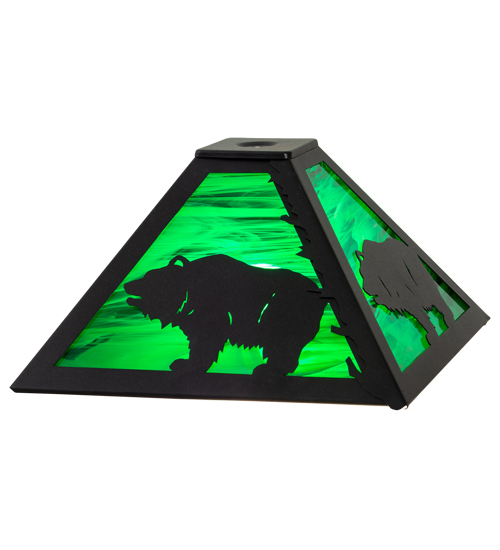Square Grizzly Bear Shade