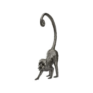 Standing Monkey Figurine - Gunmetal