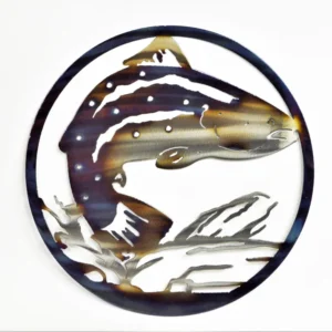 Steelhead Circle Art