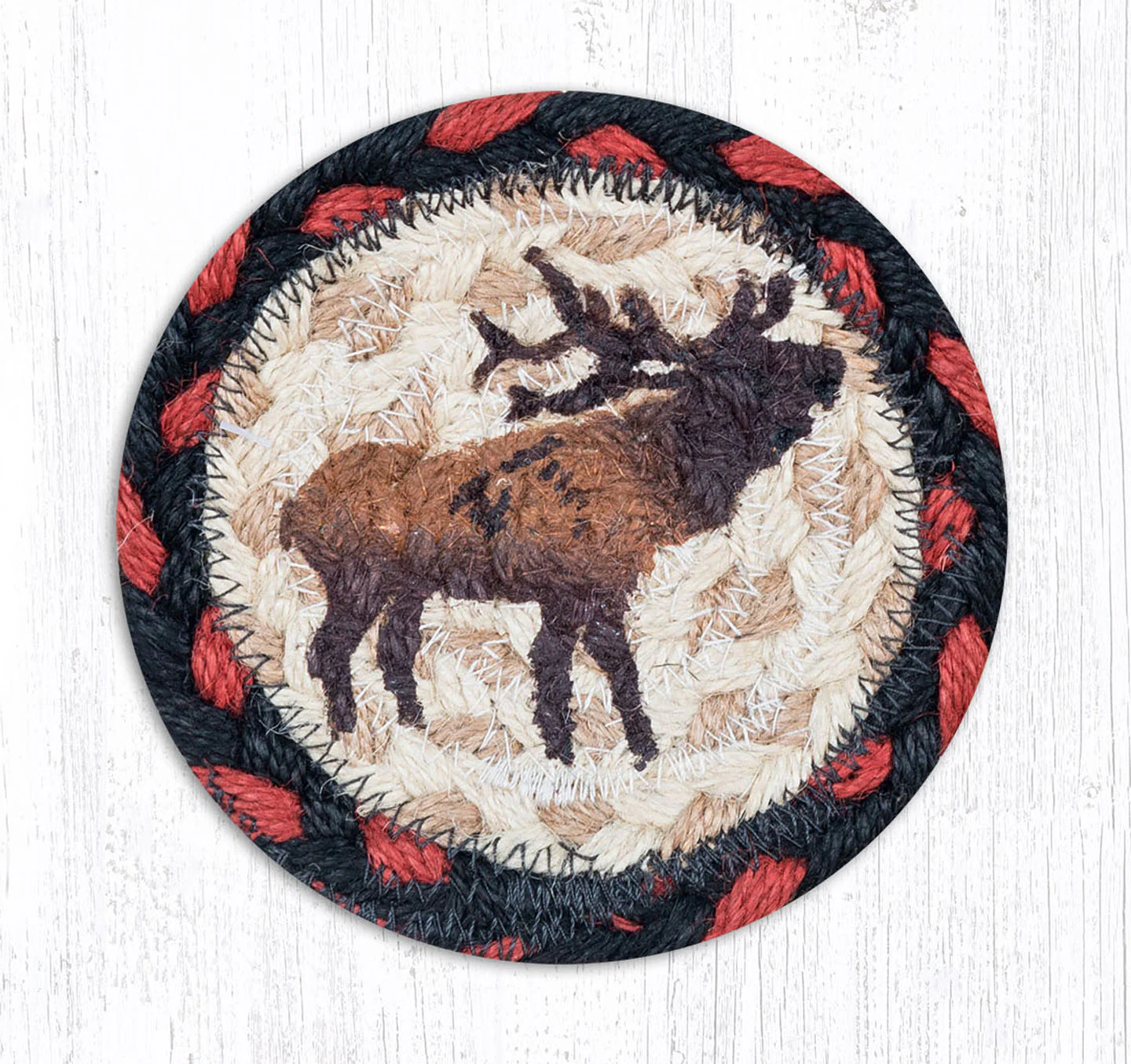 Winter Elk Coaster