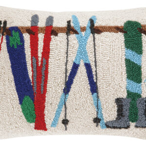 Winter Rack Hook Pillow Poly Filled 14X22