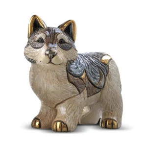 Wolf Figurine by De Rosa