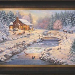 A Winter Retreat - Limited Edition Canvas