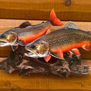 Brook Trout Replica Wall Art Lake Home Decor