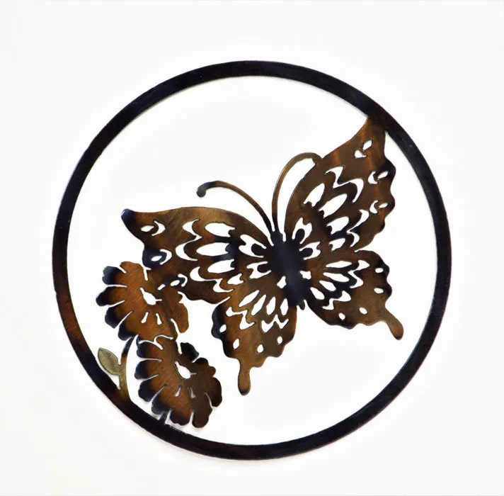 Butterfly – Small Circle Art