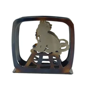 Cat on Chair Napkin Holder