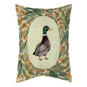 Duck Portrait Mallard Climaweave Pillow 13" x 18" (Set of 2)