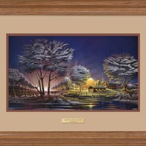 Early Morning Frost - Framed Print