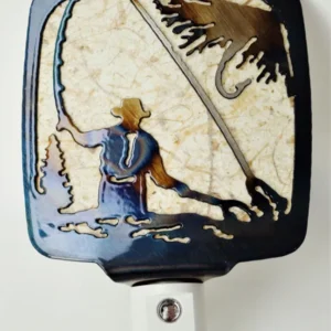 Fly Fisherman Night Light