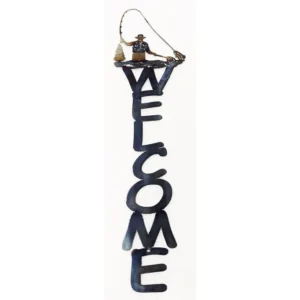 Fly Fisherman Welcome Sign