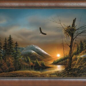 Flying Free – Bald Eagles – 24" x 36" Open Edition Canvas