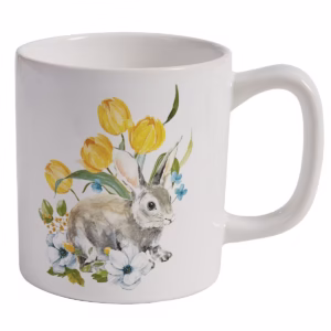 Forever Spring Mug – Bunny – Set of 4