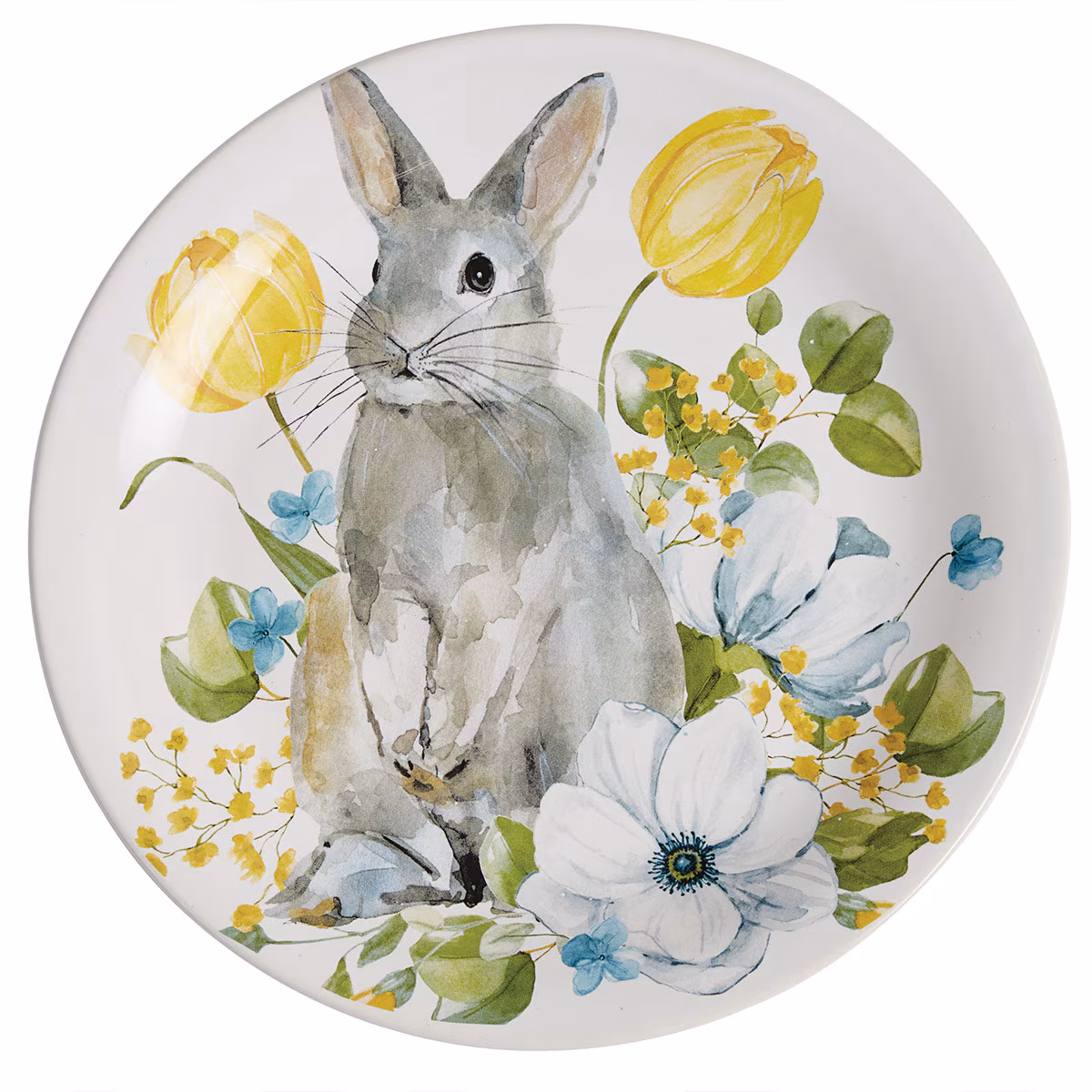 Forever Spring Salad Plate – Bunny – Set of 4