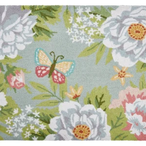 Garden Party Hook Rug 27X40