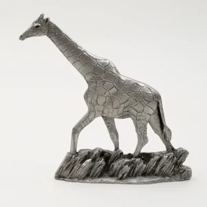 Giraffe Pewter Figurine by Andy Schumann
