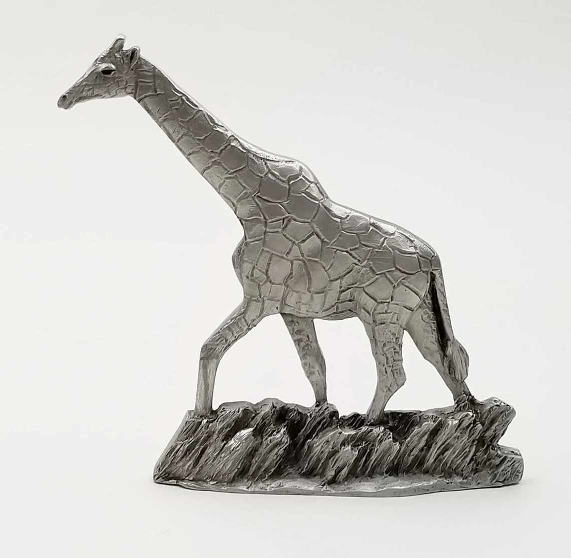 Giraffe Pewter Figurine by Andy Schumann