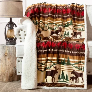 Hinterland Plush Sherpa Throw