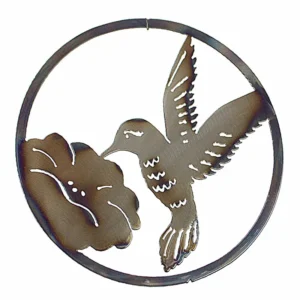 Hummingbird – Small Circle Art