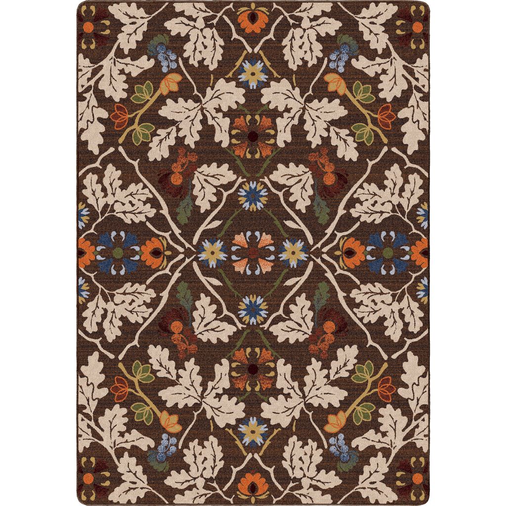 Infinity Oak - Brown - Mountain Lodge Retreat Area Rug