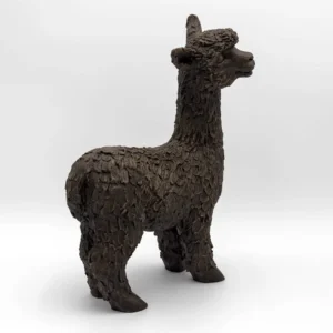 LO Alpaca Handmade Ceramic Sculpture by Bronwen Weber