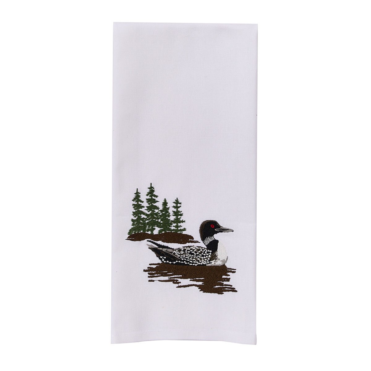 Loon Call Decorative Dishtowel
