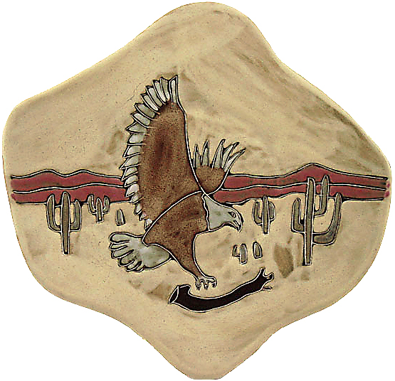 Mara Stoneware 12" Dinner Plate - Eagle