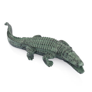 Mean Old Alligator Garden Statue