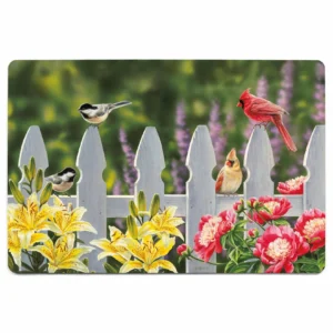 Picket Fence - Songbirds - 2×3 Floor Mat