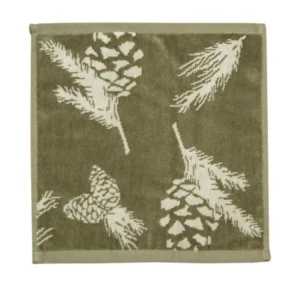 Pinecone Wash Cloth (Set of 4)