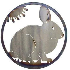 Rabbit – Small Circle Art
