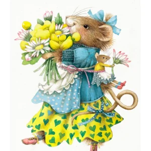 Springtime Treasures - 13" x 18" Gallery Wrapped Canvas