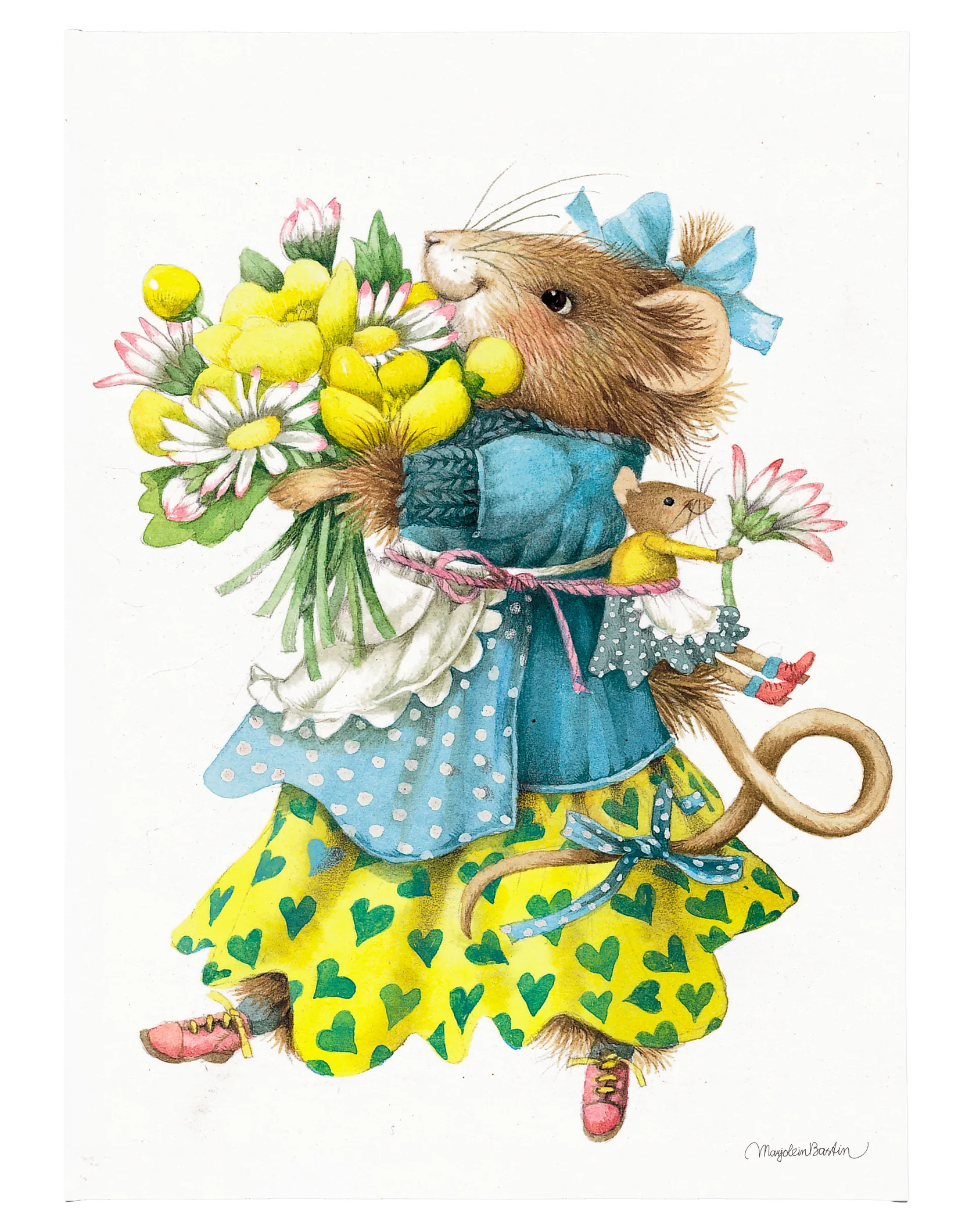 Springtime Treasures - 13" x 18" Gallery Wrapped Canvas