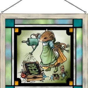 The Gentle Gardener - Stained Glass Art