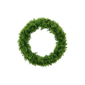 Artificial Boxwood Wreath 20”