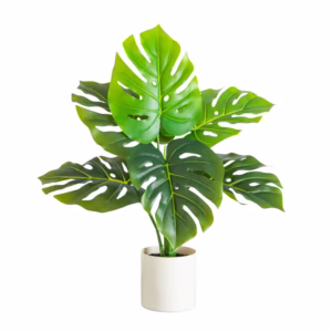 20" Artificial Swiss Monstera Plant