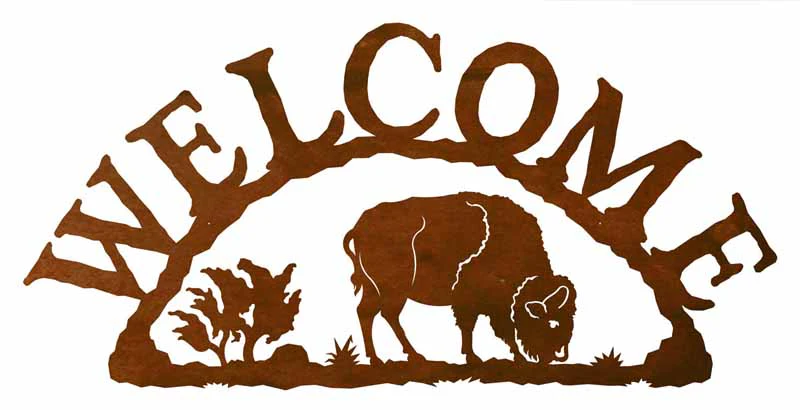 Buffalo Address Sign