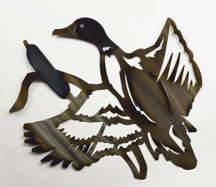 Duck in Flight Wall Art
