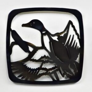 Duck in Flight - Trivet