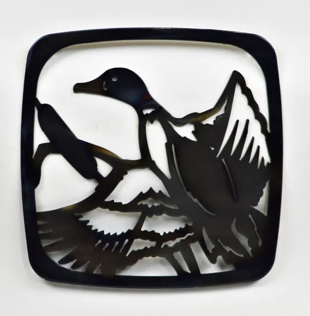 Duck in Flight - Trivet