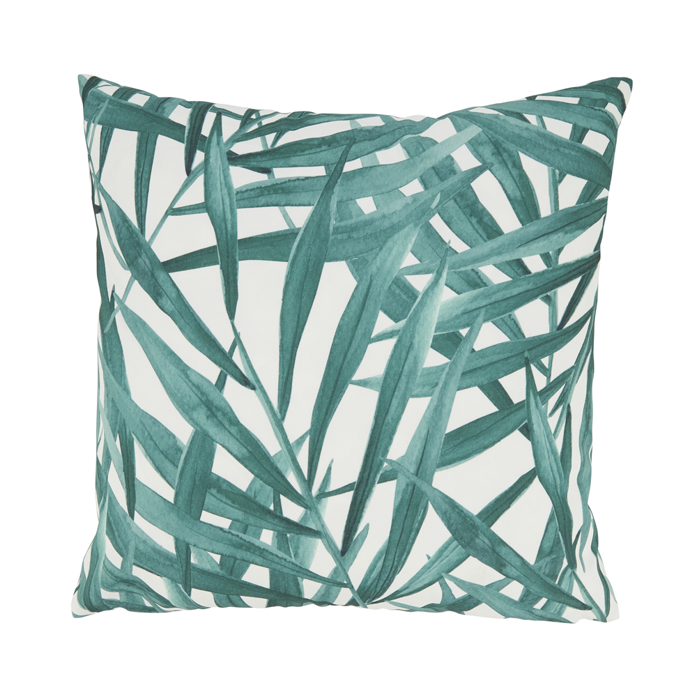 Ferns Outdoor Pillow – Green
