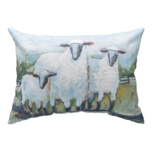 Field of Home Sheep Climaweave Pillow 18" x 13" (Set of 2)