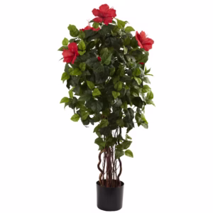 Artificial Hibiscus Tree 4’