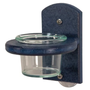 JCS Wildlife Window Bluebird Mealworm Feeder with Removable Jar